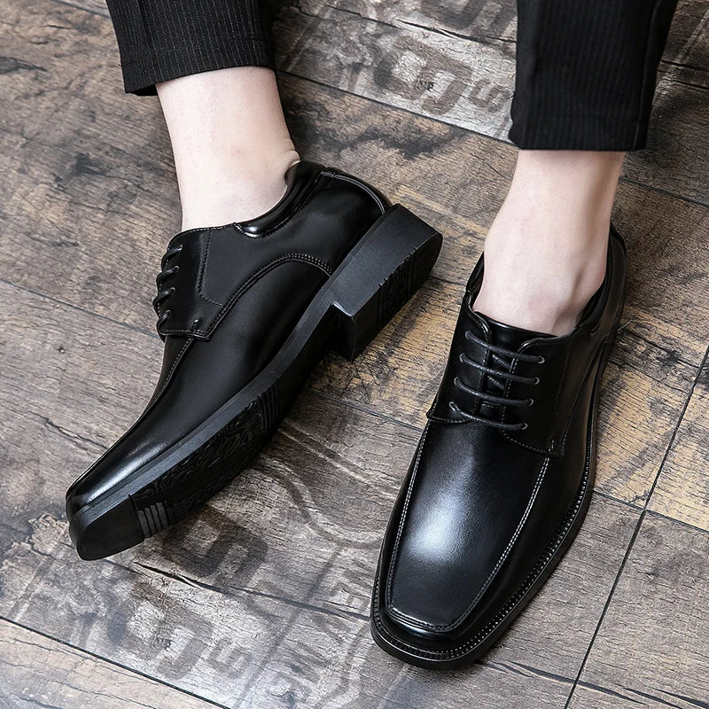Men Genuine Leather Formal Loafers
