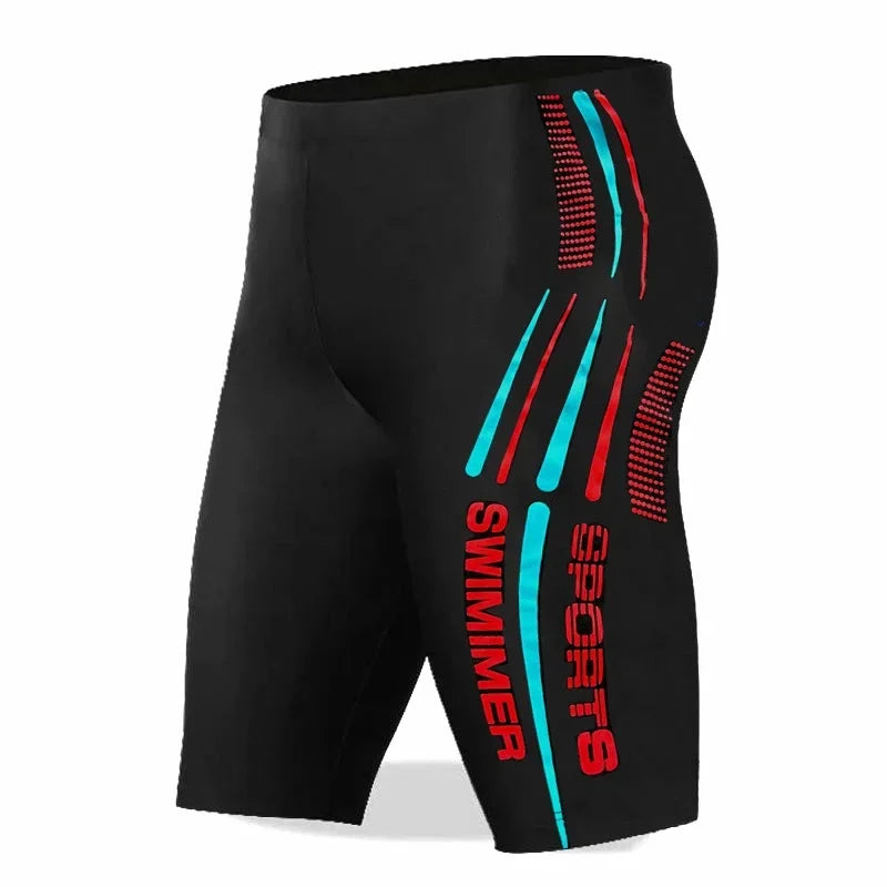 شورت سباحة رجالي بخمس نقاط مقاس كبير