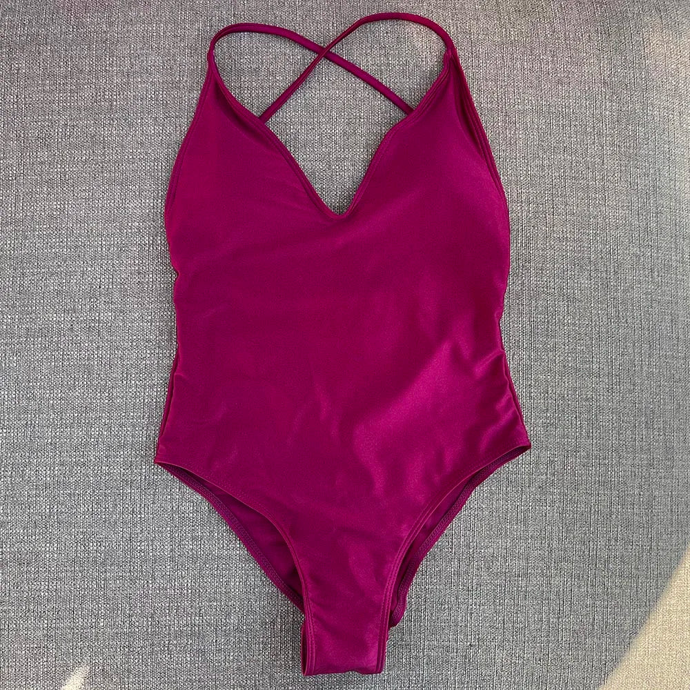 Solid Padded Monokini