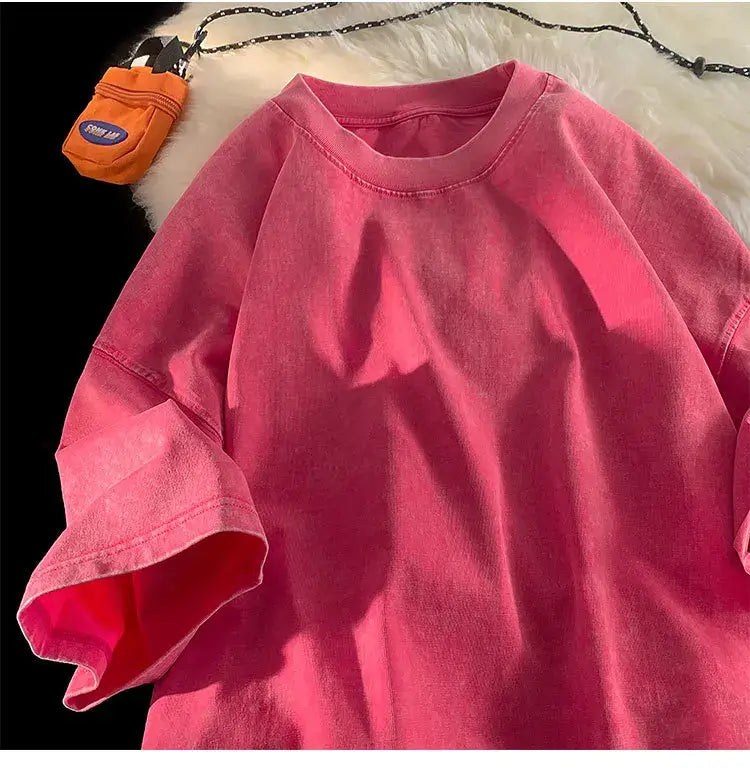 تي شيرت كبير الحجم عالي الجودة