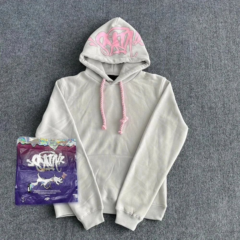 طقم هودي وبنطال رياضي رجالي من القطن