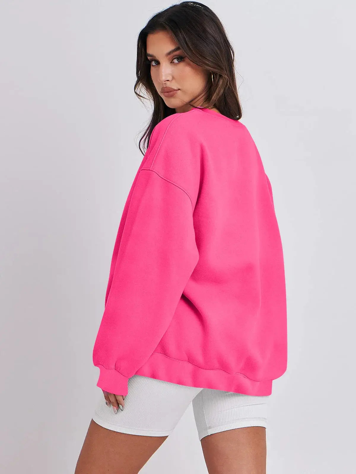 بلوزة نسائية كبيرة الحجم كاجوال للشارع