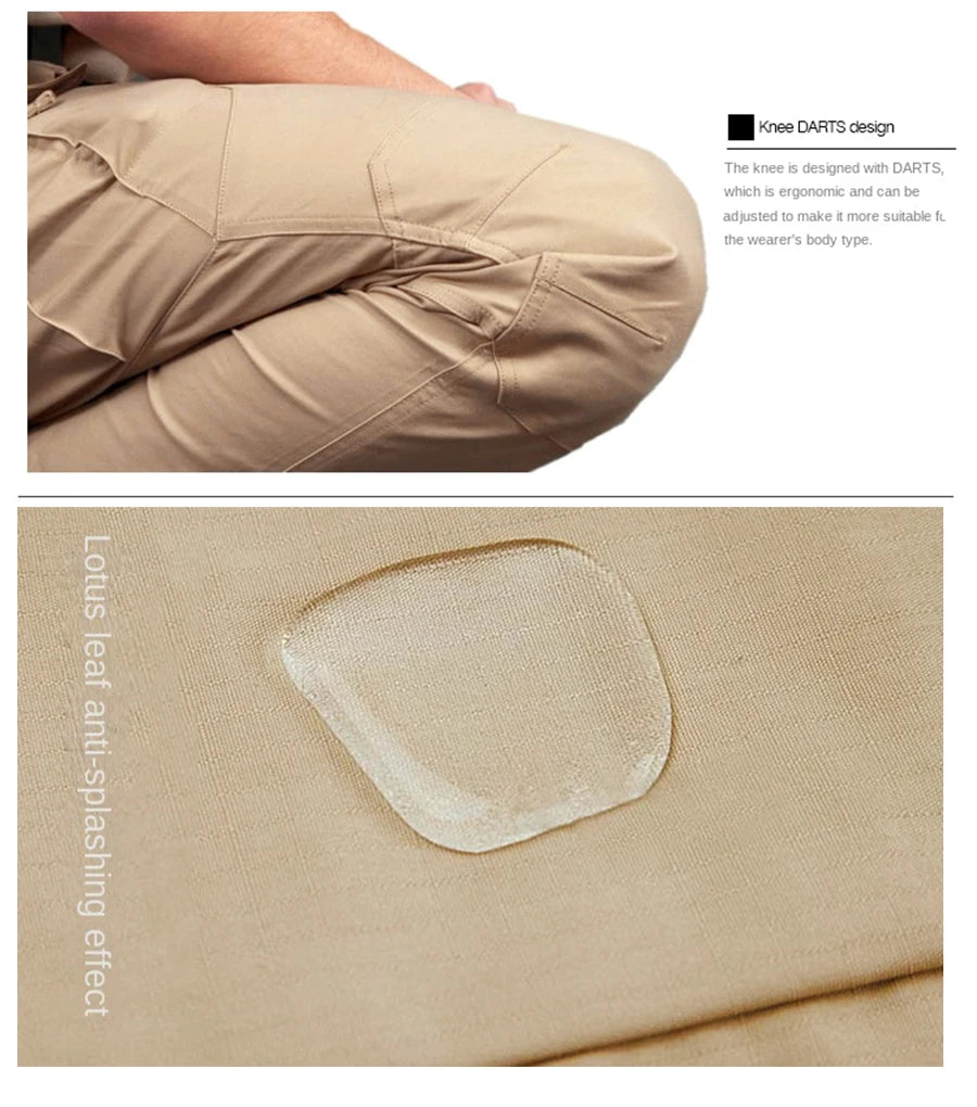 بنطلون تكتيكي مموه للرجال