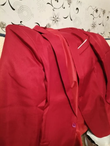 بدلة عمل رسمية ضيقة للرجال