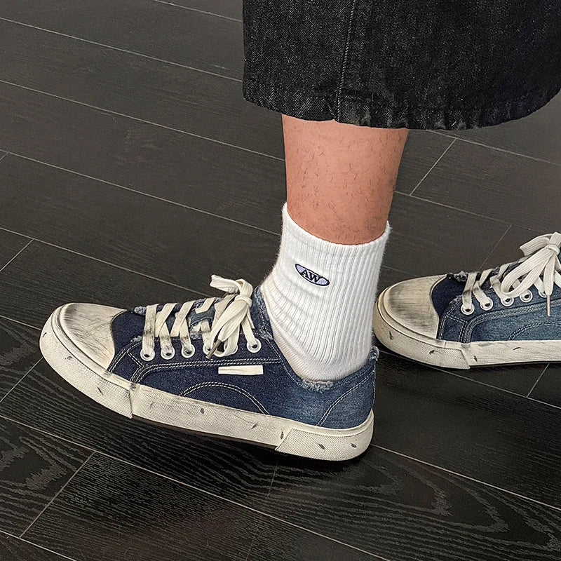 Men’s Luxury Casual Canvas Fisherman Shoes