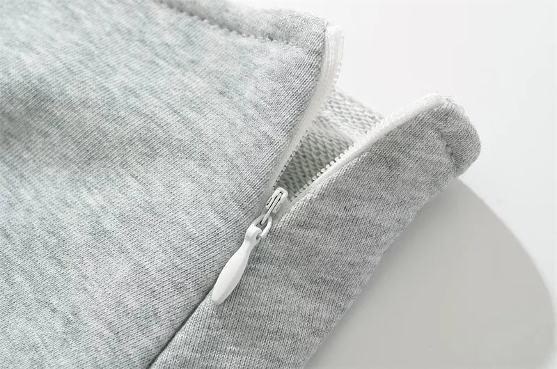 Women Wide Pleat Y2K Skirt