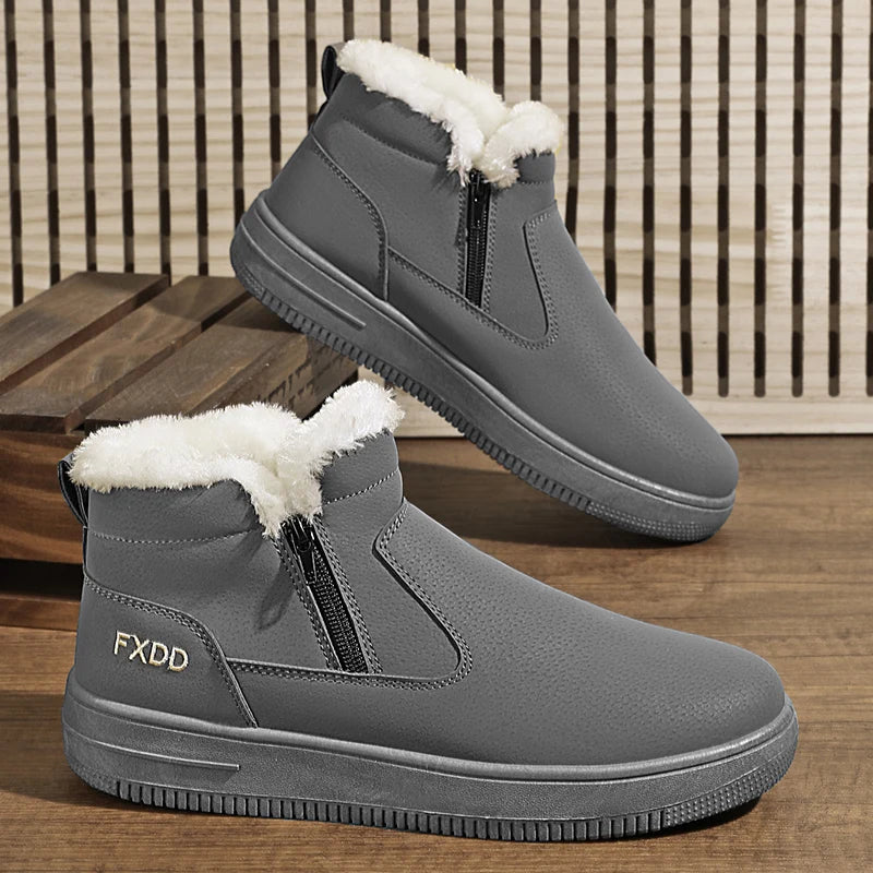 أحذية المطر الخارجية ذات النعل السميك للنساء