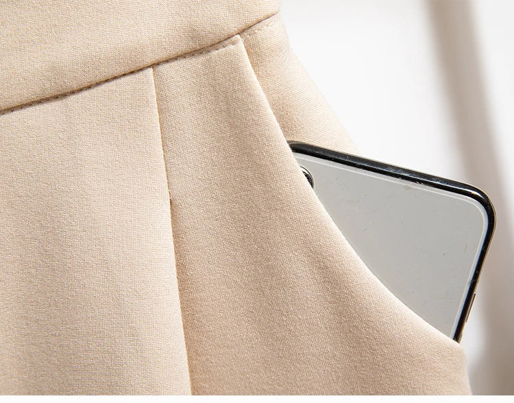 Women's Plus Size High Waist Pants – Autumn Winter