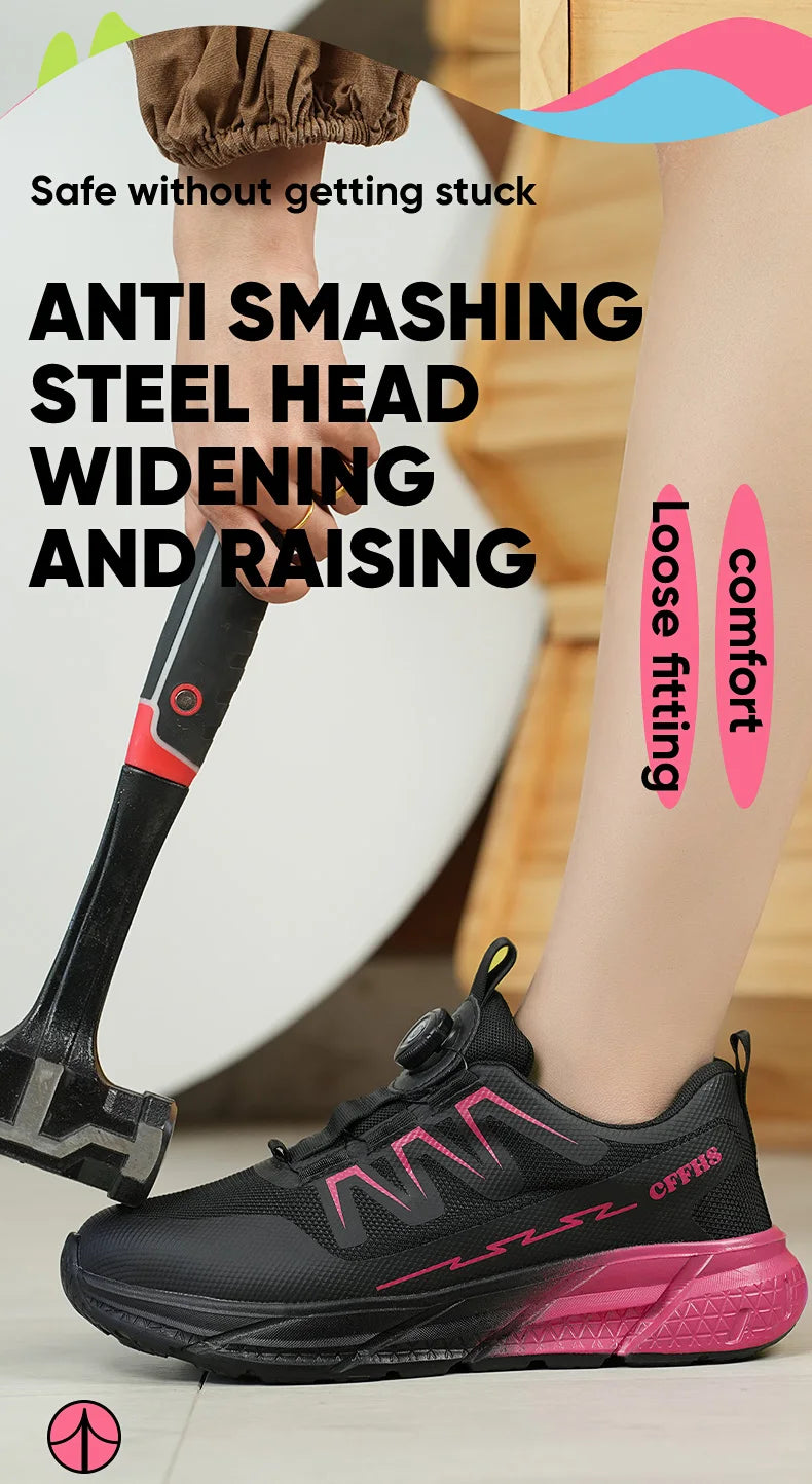 أحذية عمل خفيفة الوزن للنساء