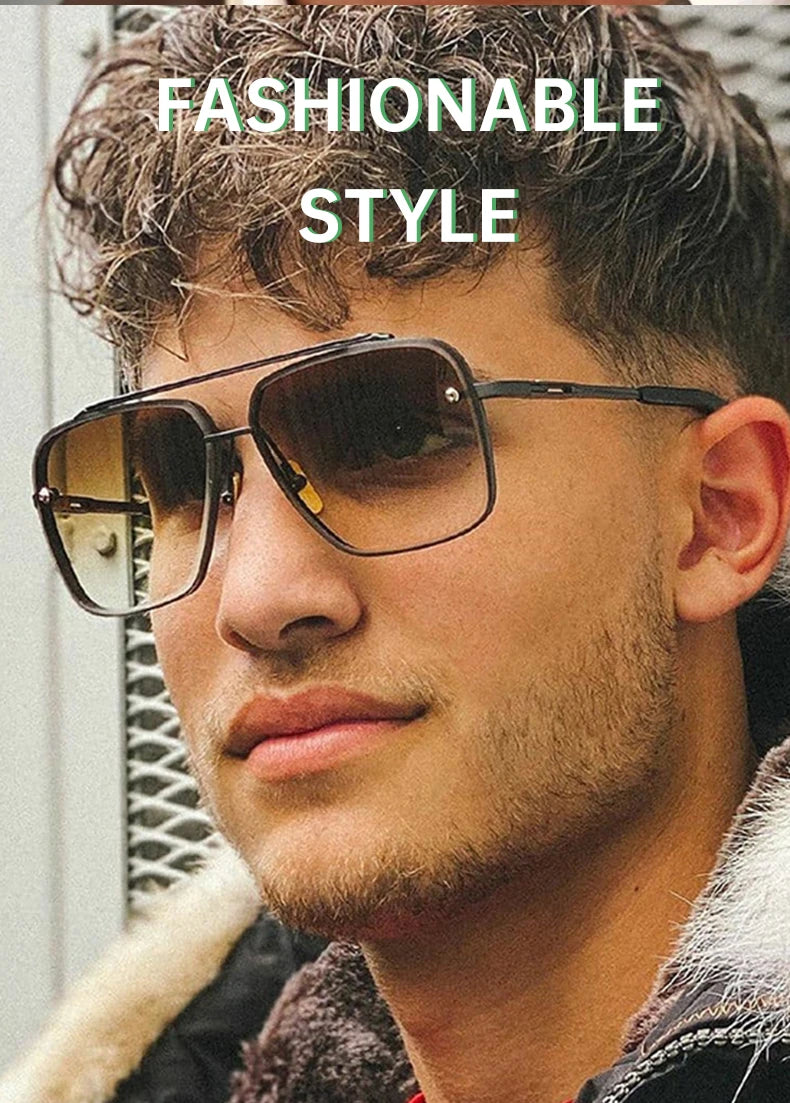 Oversized Square Sunglasses