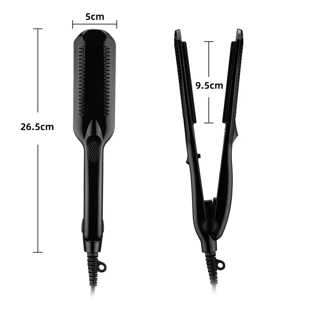 Titanium Hair Crimper & Curler