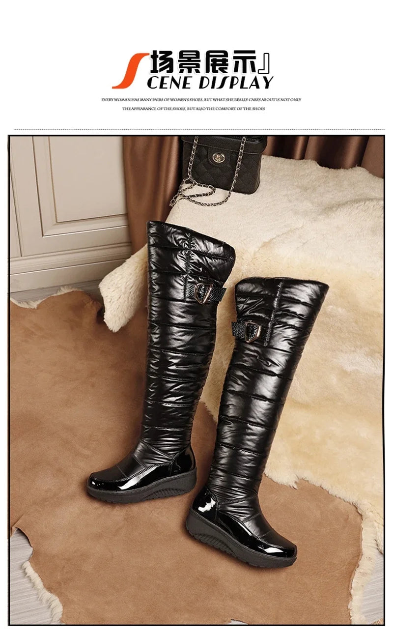 Women Wedge Boots – 2025 Winter