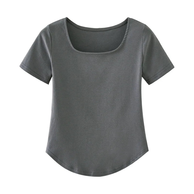Women Chinese Buckle Tee