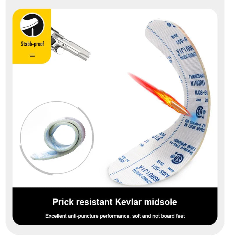 أحذية رياضية آمنة للرجال مزودة بوسادة هوائية