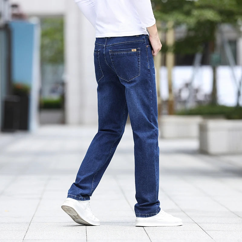 Men's Plus Size Business Casual Jeans