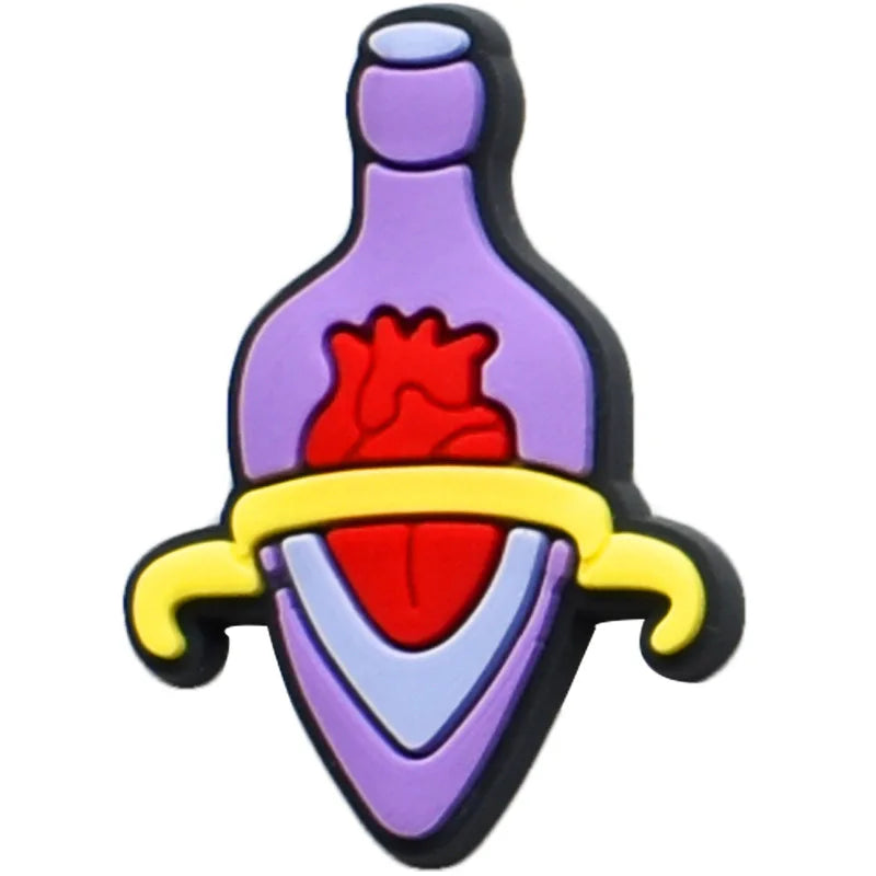 Women Skeleton Shoe Charms Halloween Style