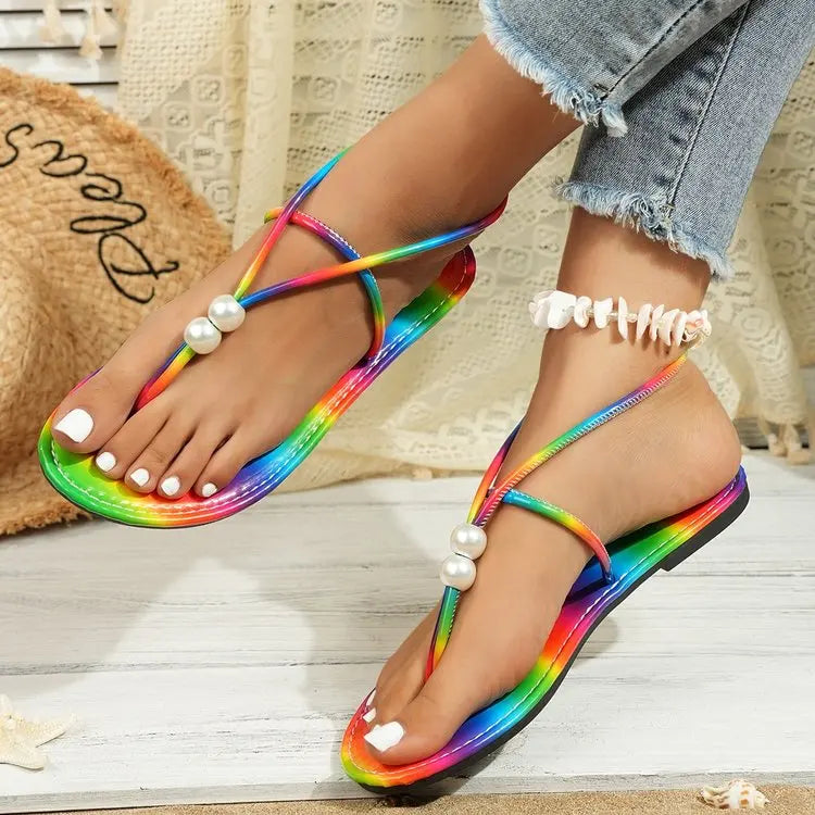 Women Summer Flat Sandals Casual Footwear