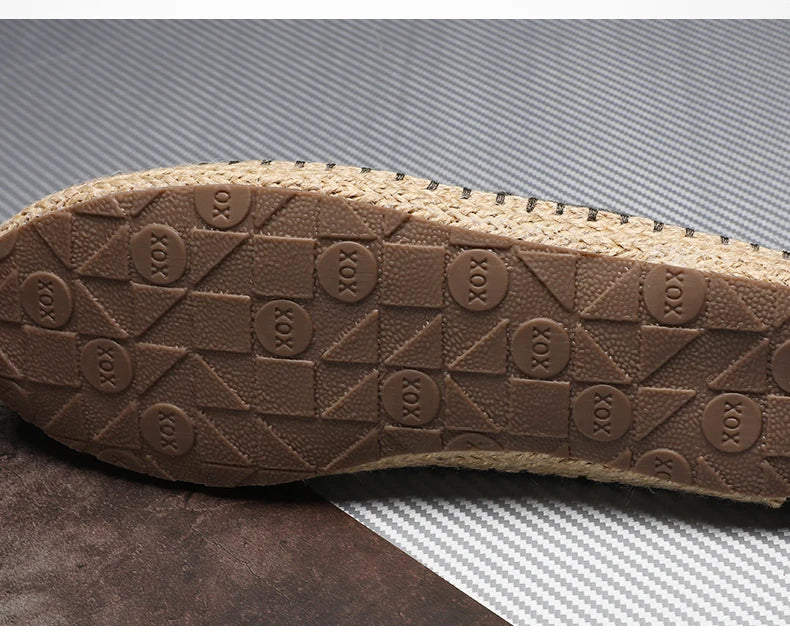 LinenStep™ Men’s Casual Linen Sneakers