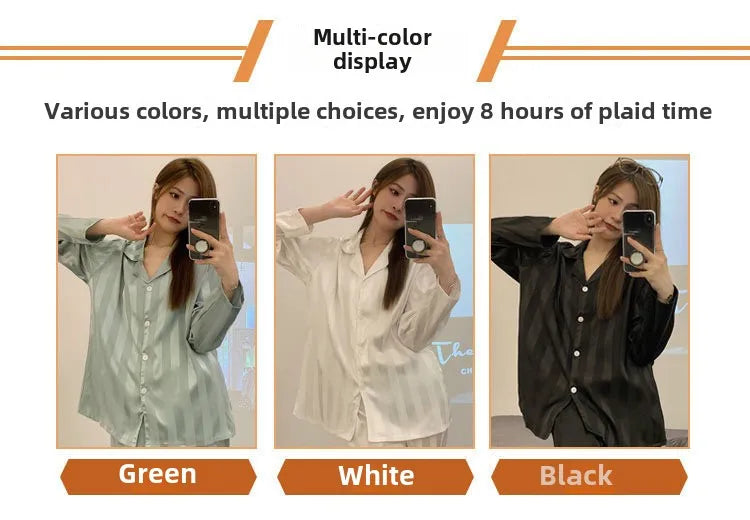 Women's Satin Pajama Set