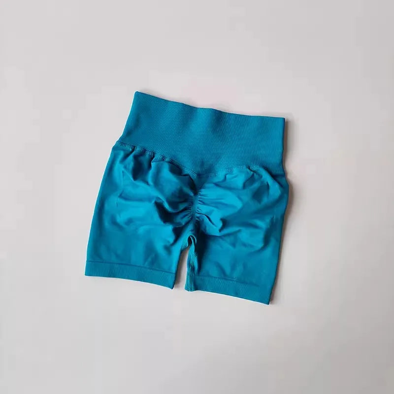 Women High-Waist Yoga Sports Shorts