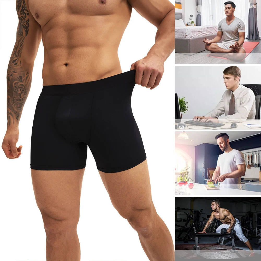 سراويل بوكسر رجالية لرفع المؤخرة