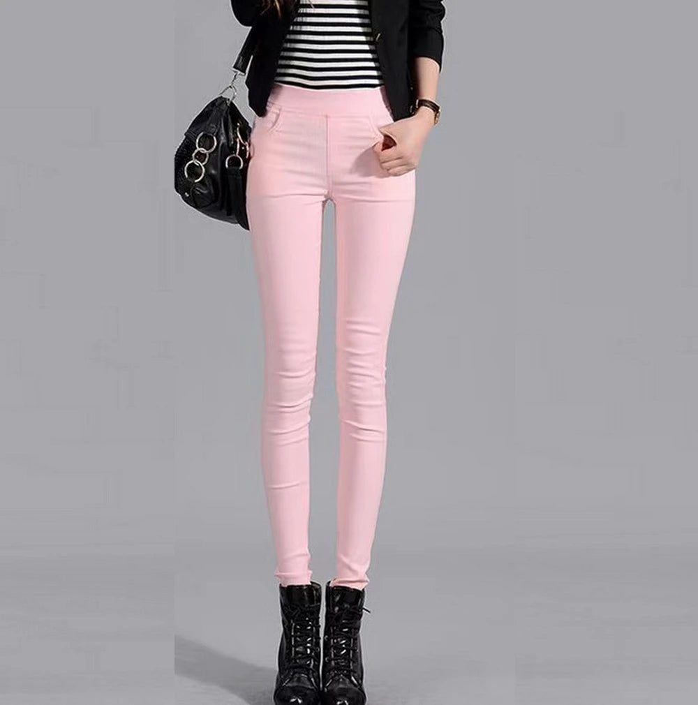 Women Colorful Spring Pants