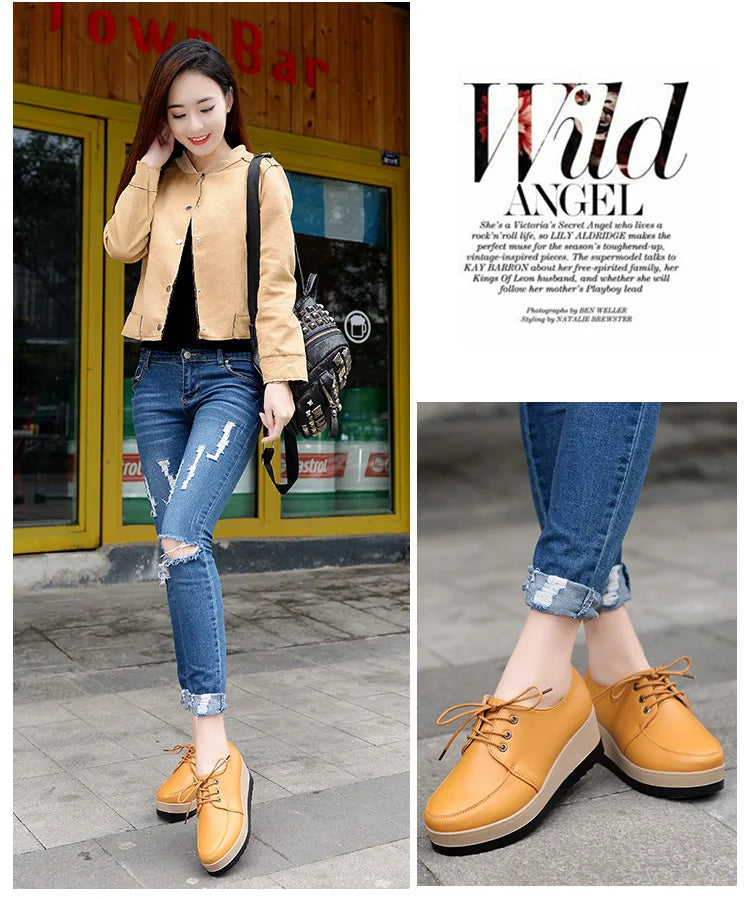 أحذية أوكسفورد النسائية - 2025