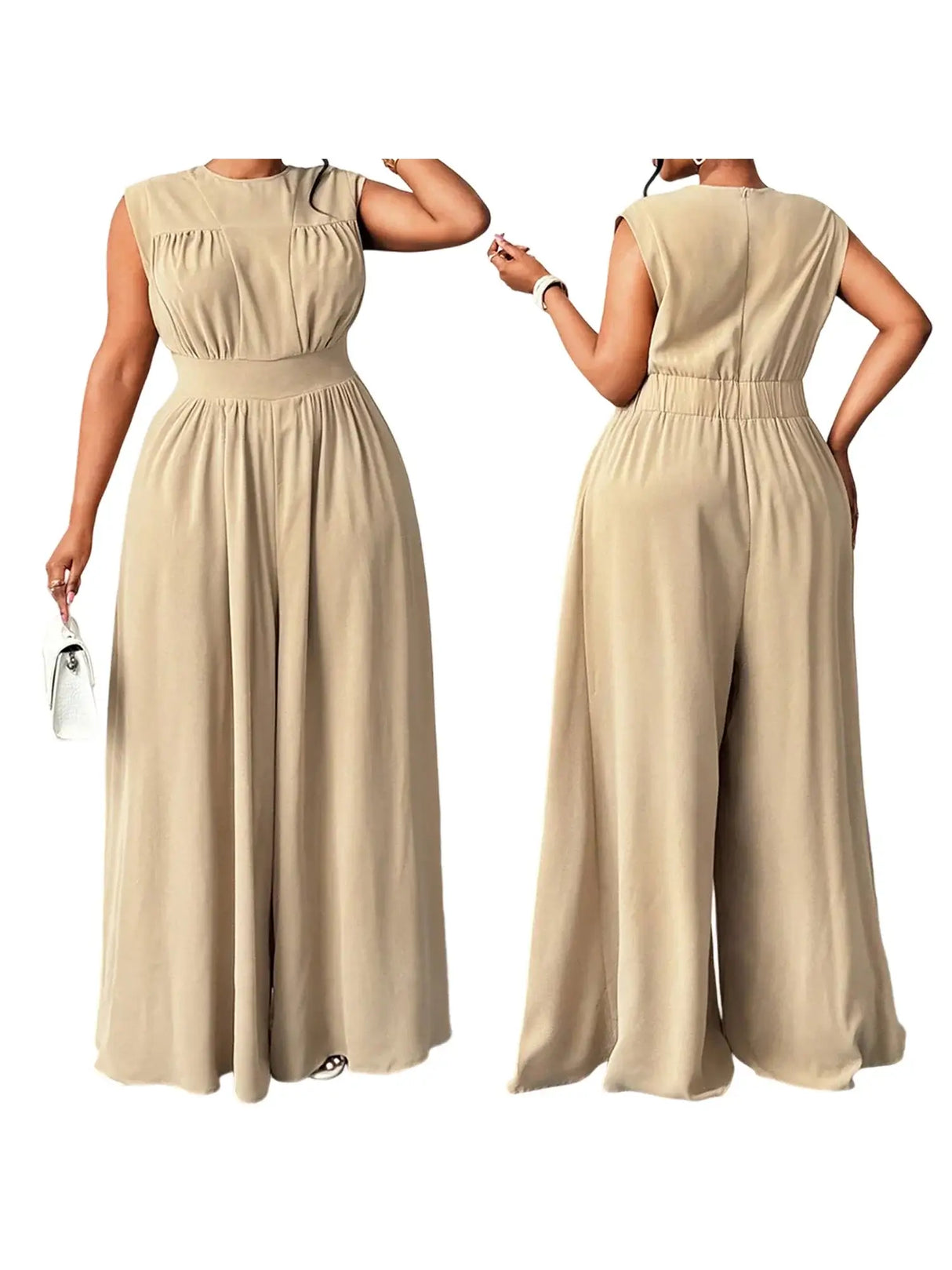 رومبير مطبوع عليه زهور للنساء بمقاسات كبيرة