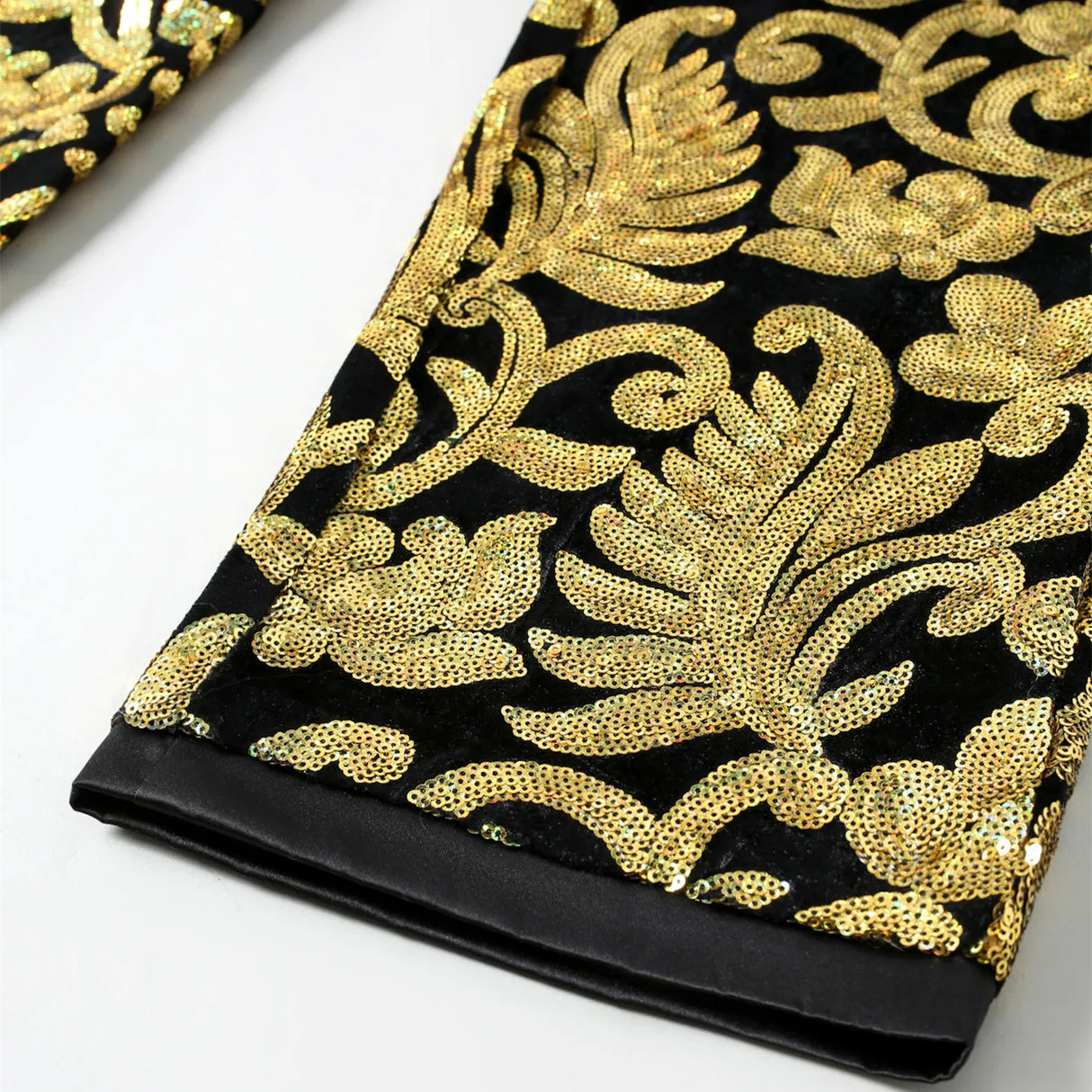 Men Luxury Sequin Party Suit Set