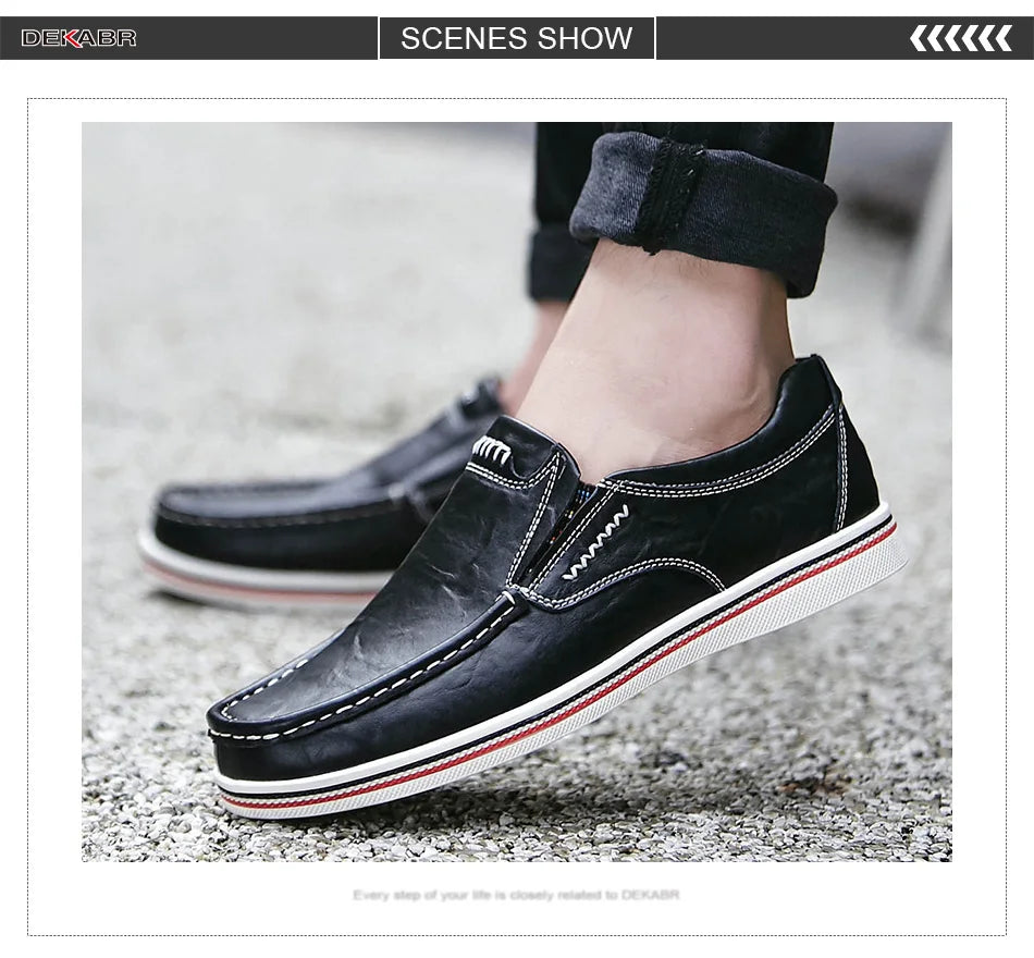 Men Luxury Fashion Slip On Loafers