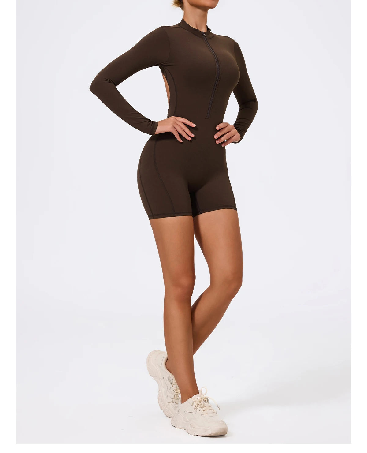 SculptZip Activewear Jumpsuit