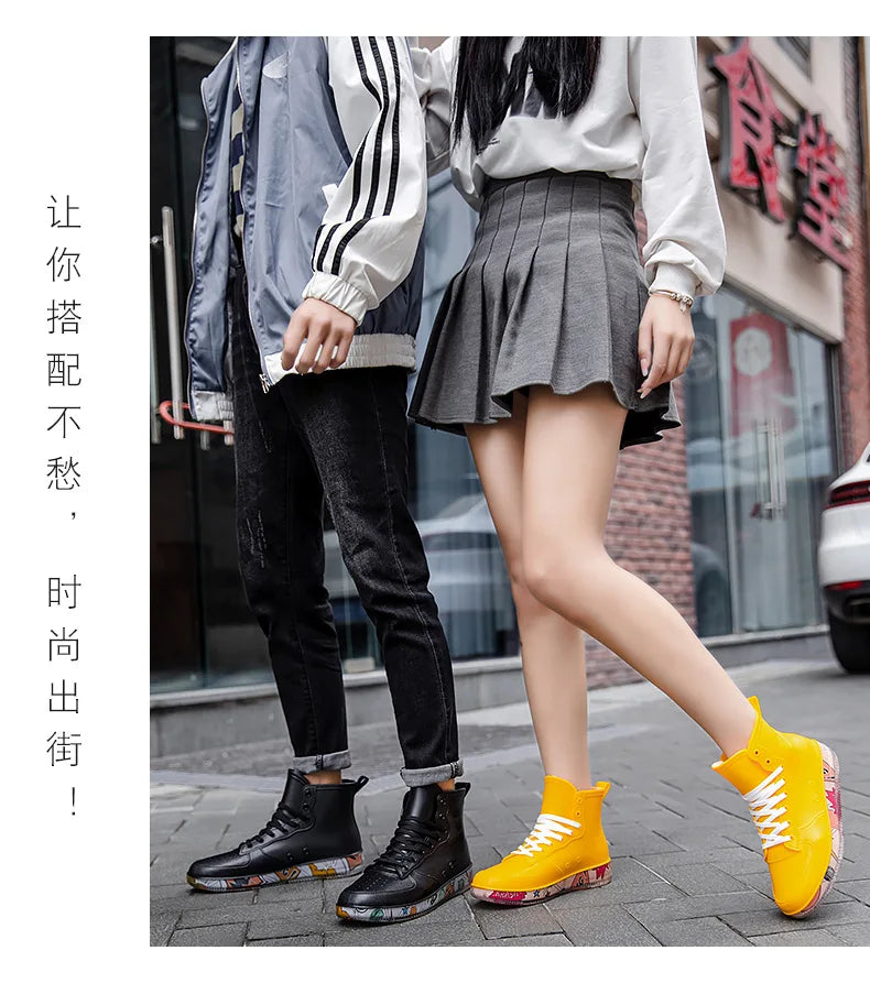 أحذية عمل خارجية مقاومة للماء للجنسين