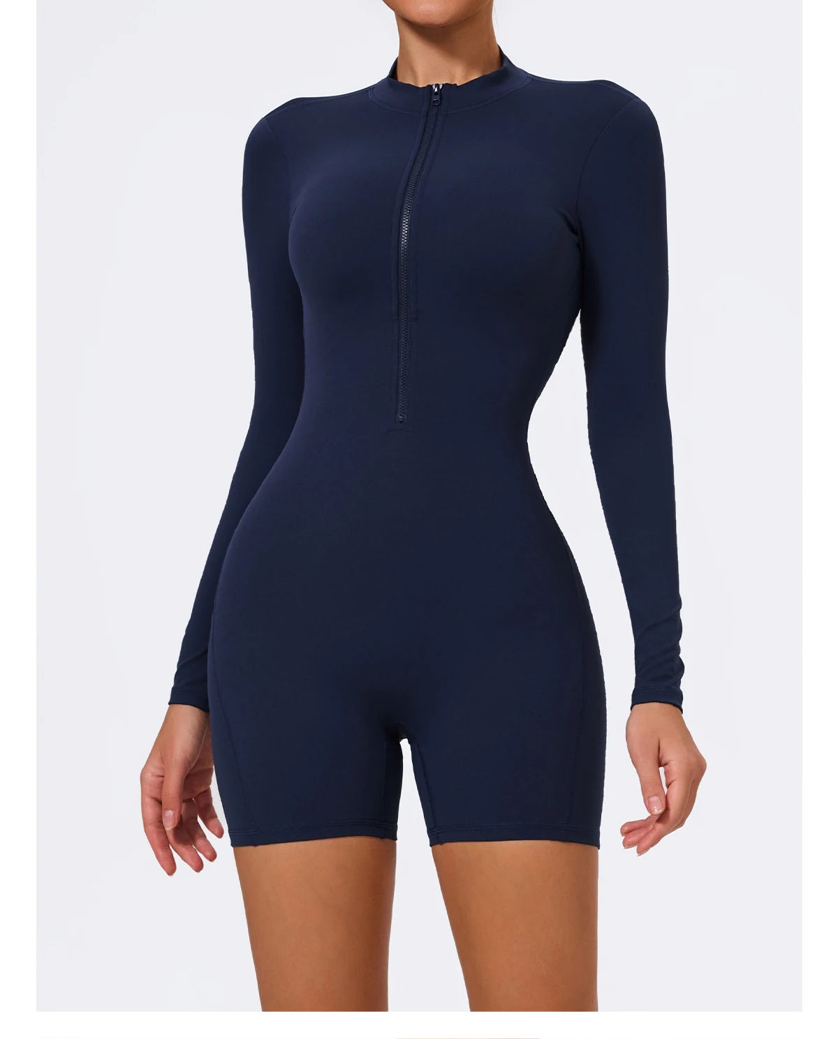 SculptZip Activewear Jumpsuit