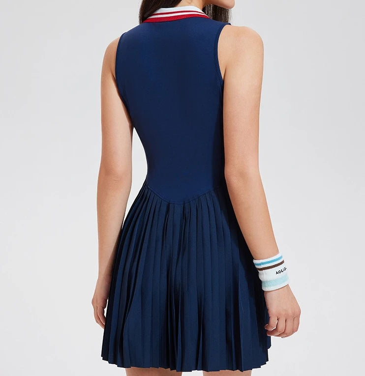 فستان بولو تنس جولف نسائي