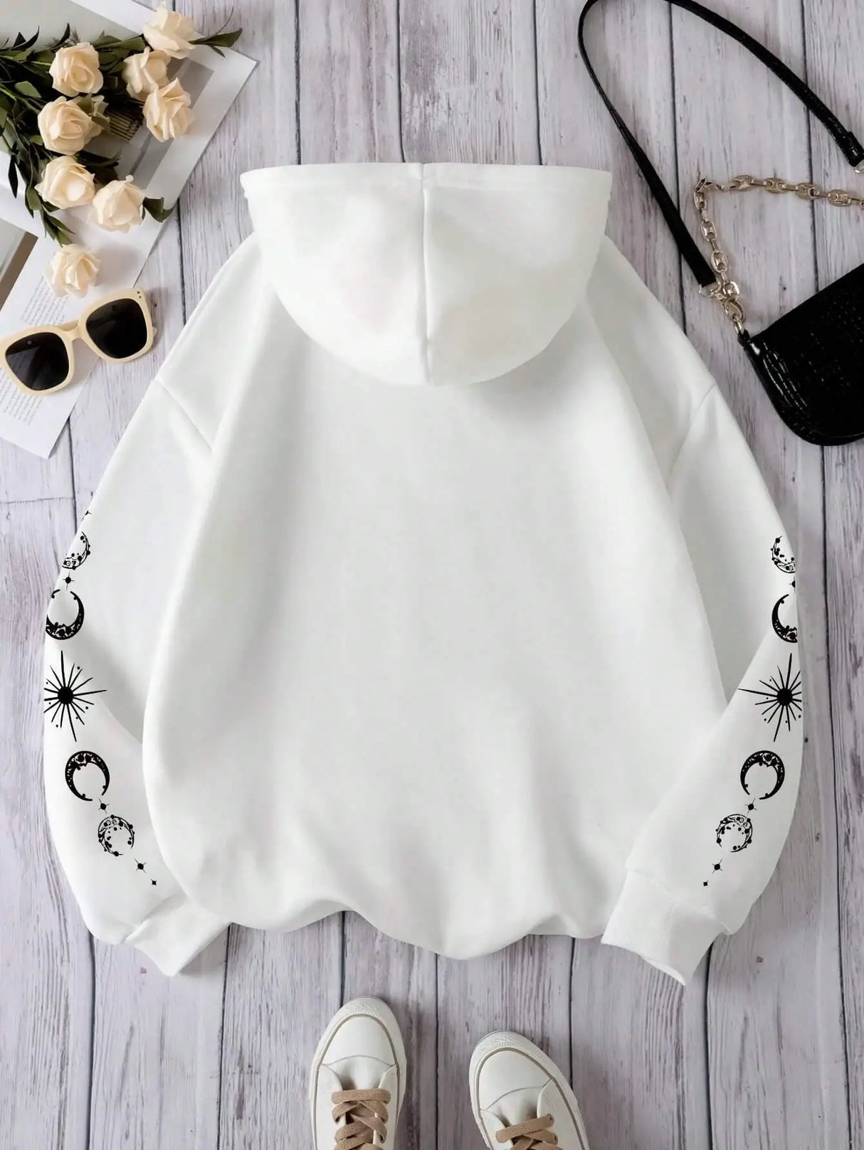 Sun Moon Oversized Hoodie