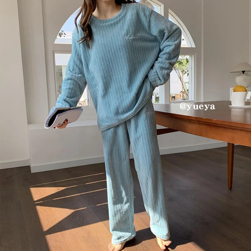 Women's Fleece Pajama Set