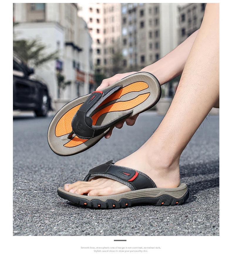 Heritage Leather Beach Sandals