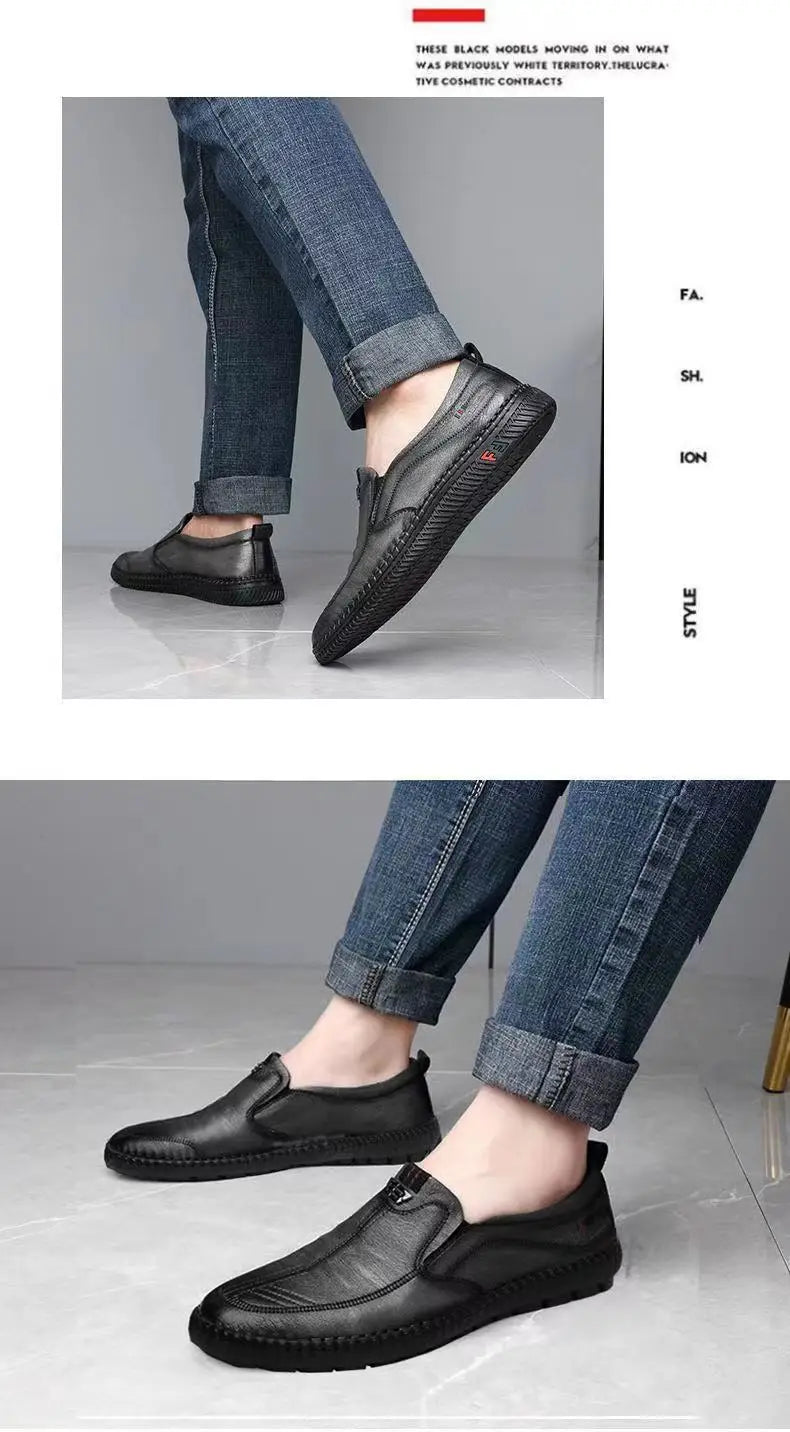 حذاء مكتب رجالي من الجلد الصناعي