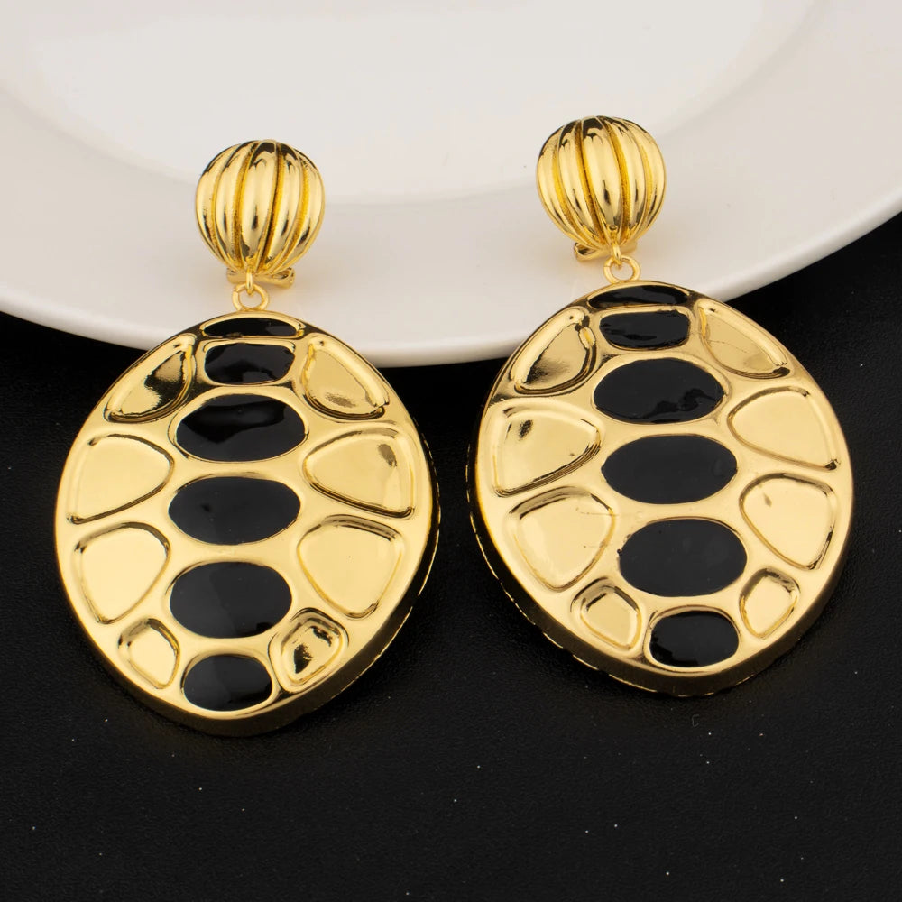 Luxury Gold Color Party Jewelry Set