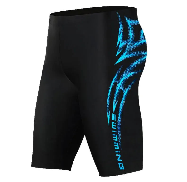 بنطلون سباحة طويل للرجال بمقاسات كبيرة