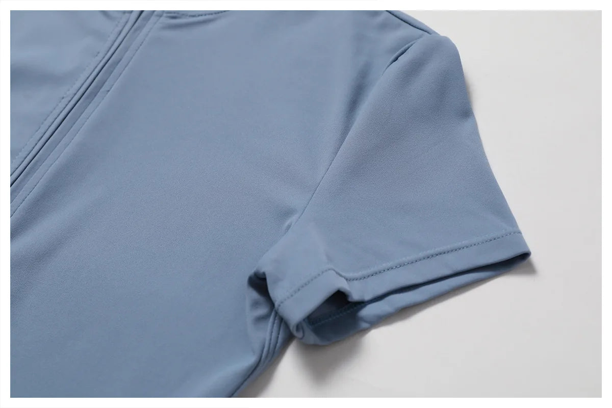 جمبسوت يوغا صيفي بسحاب للنساء