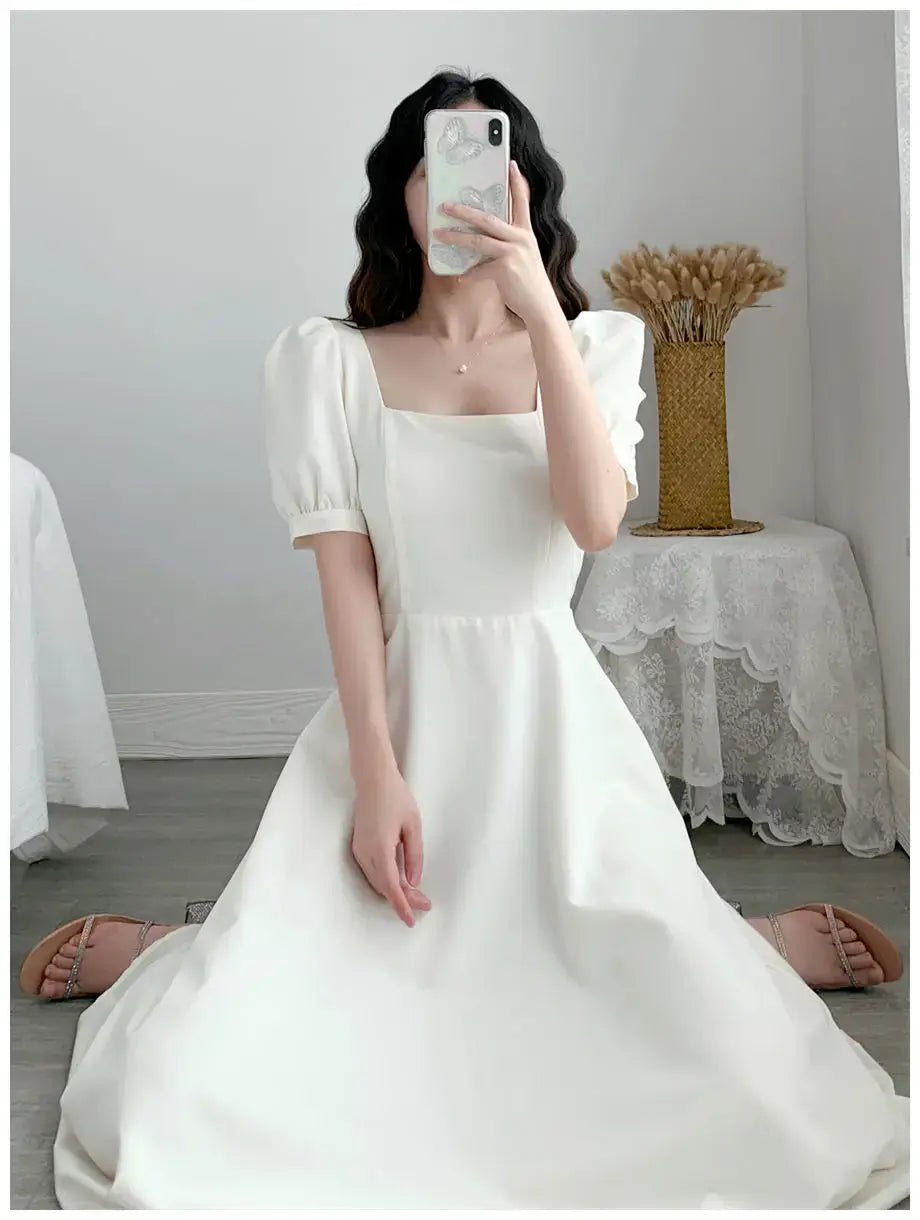 Women’s White Spring Dress