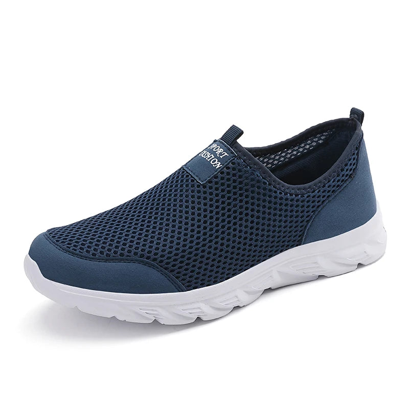 Men Breathable Mesh Walking Loafers