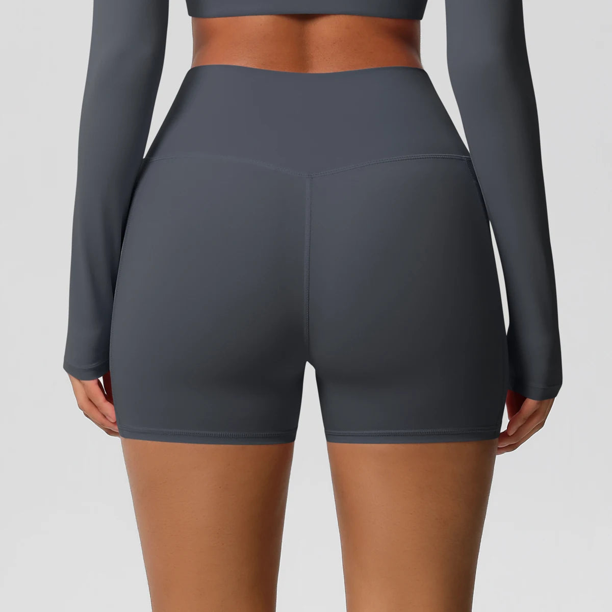 Women's Pocketed Fitness Yoga Shorts