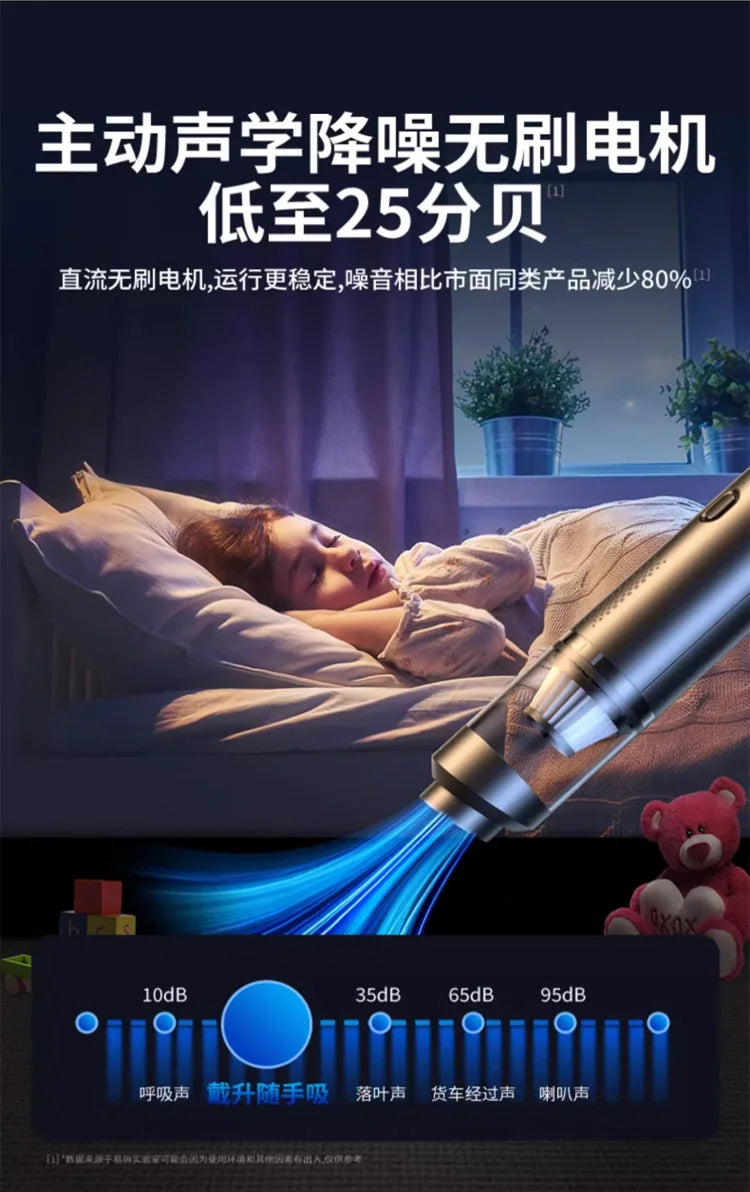 Mini Handheld Wireless Vacuum Cleaner