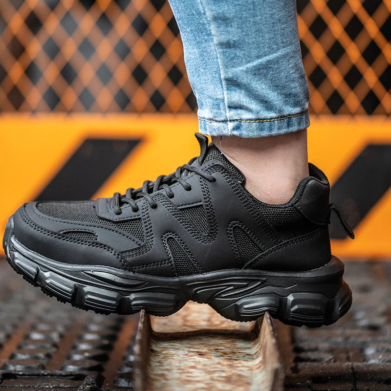 أحذية أمان نسائية مقاومة للماء بأصابع فولاذية