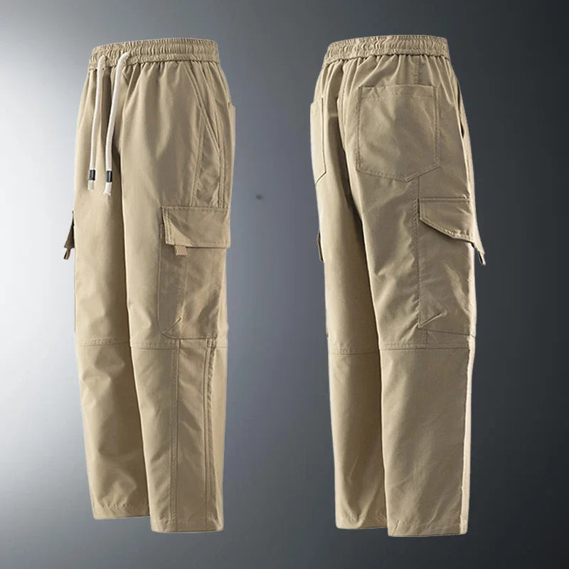 بنطلون كارغو قطني للرجال للعمل