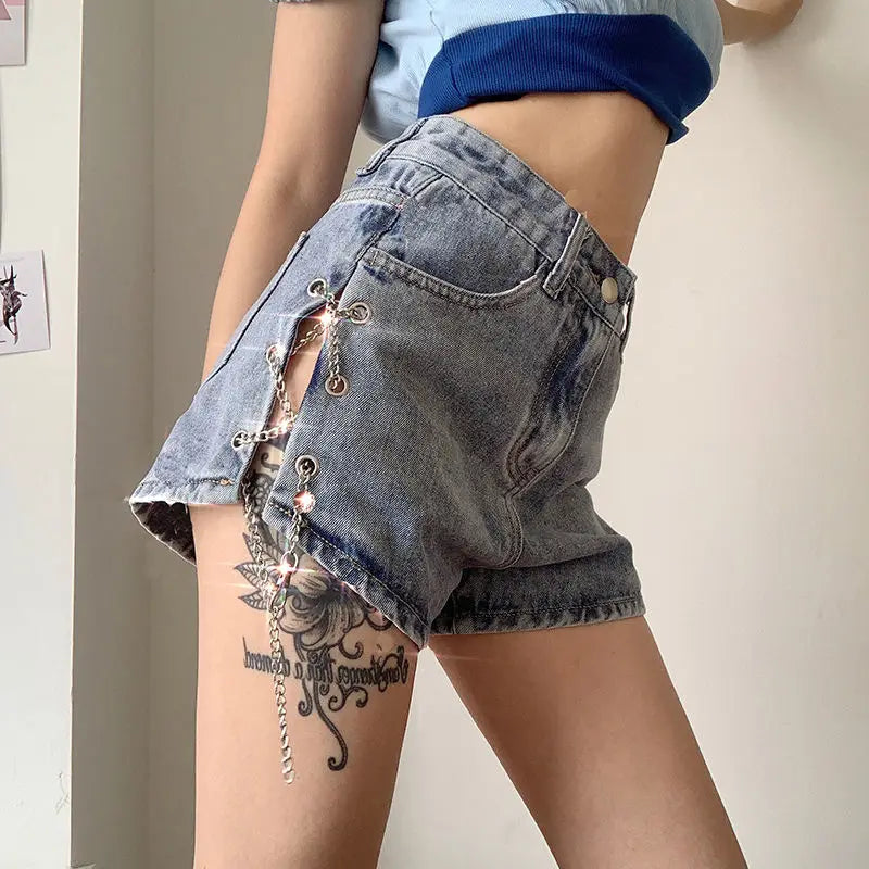 Women's Sexy Mini Denim Shorts