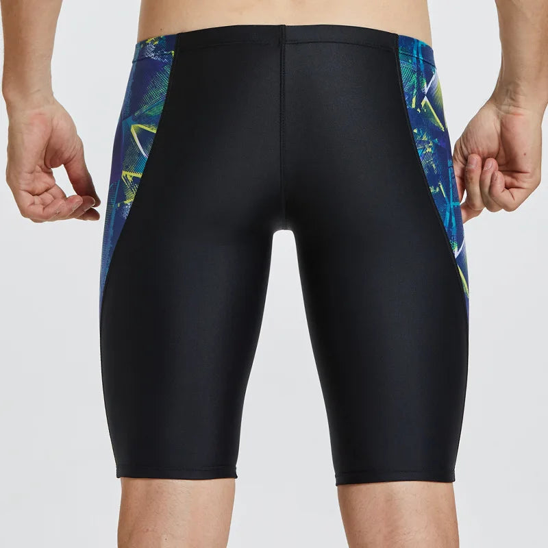 ملابس سباحة رجالية تنافسية بمقاسات كبيرة