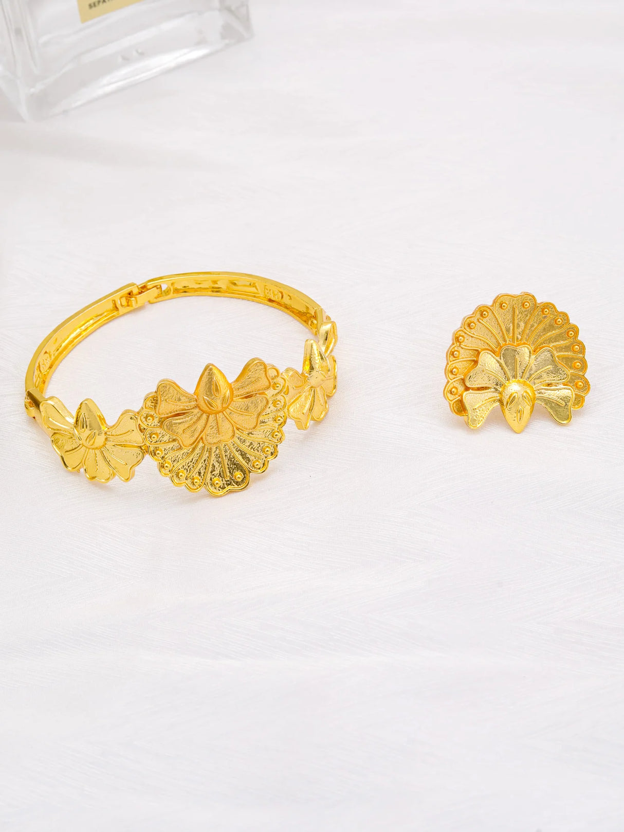 Dubai 24K Gold Plated Jewelry Set